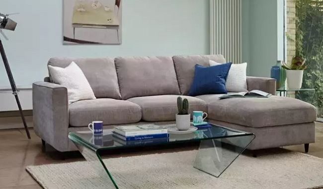 Sofa gam màu lạnh cho không gian dịu nhẹ